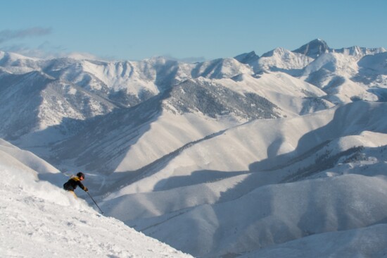 Skiing on Bald Mountain. Photo: Idarado Media/Sun Valley Resort