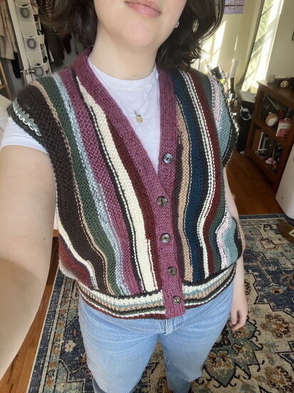 Olympe Sweater Vest by Le Pull