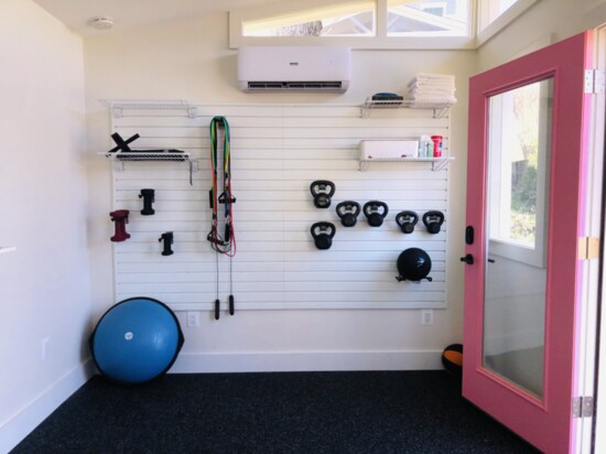 Units built by Outer Space are perfect for home gyms, and are more cost-effective than building an addition.