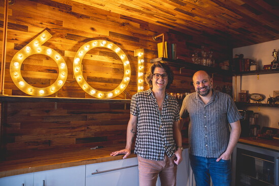 Co-founders Eric Harrison and Mike Ingber