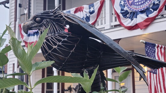 Outdoor artwork. Photo Credit: Trevor Joppich