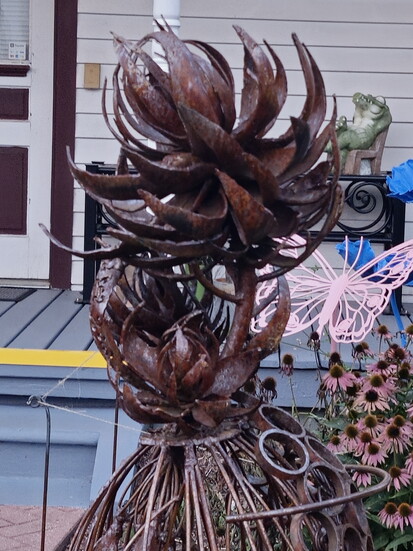 Outdoor artwork. Photo Credit: Trevor Joppich