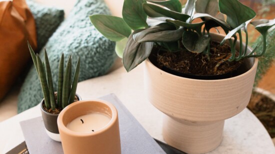 Every home needs at least one modern element, even if it's just a candle. -Brice Shop their line at https://brookeandbrice.myshopify.com/