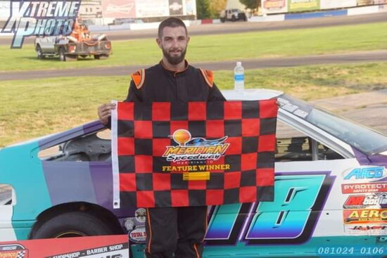 Feature winner Cody Garrett