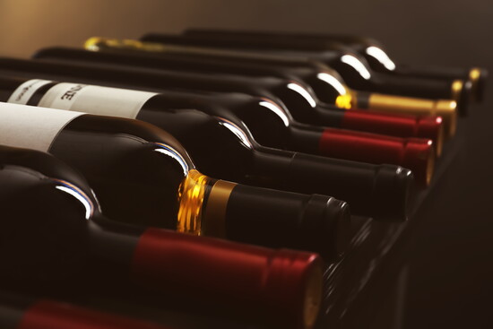 A collection of wine. 