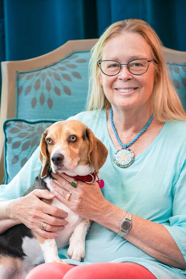 Judy Mckinley says Lucy is both social and shy