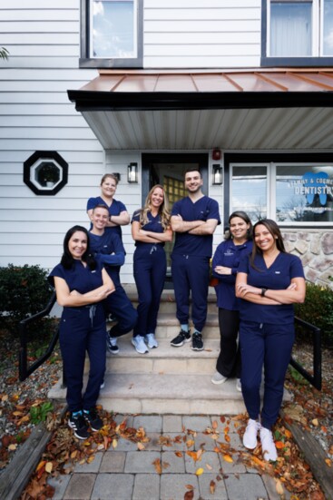 The staff of West Long Branch Dental