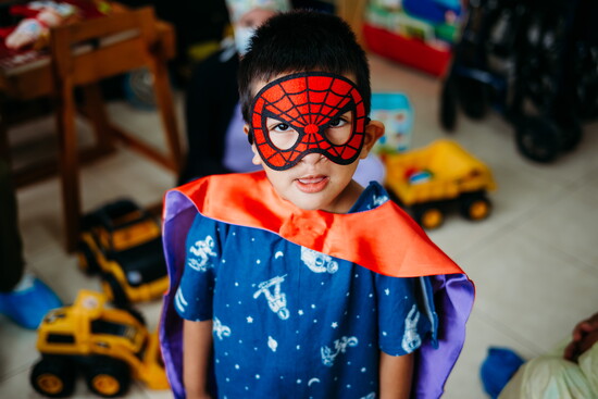 A young Guatemalan patient of Austin Smiles.