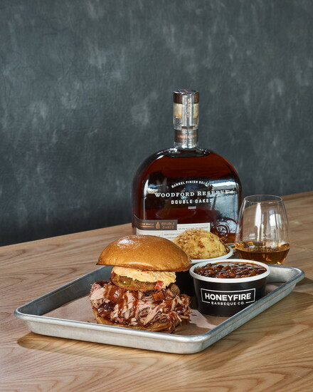 Woodford Reserve Double Oaked and Southern Shine