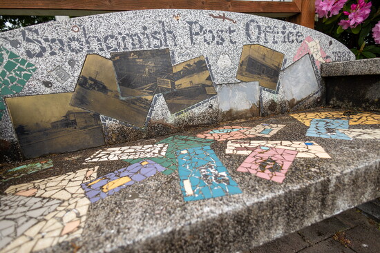 Snohomish Post Office Mosaic Bench