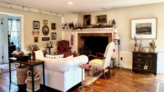 Amy Guzzi's living room. (Photo: Tomira Wilcox)