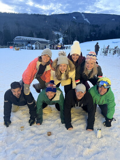 The Endure Crew Apres Ski in Okemo