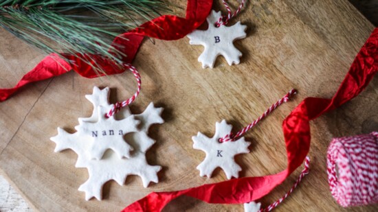 Snowflake {Salt Dough} Ornaments