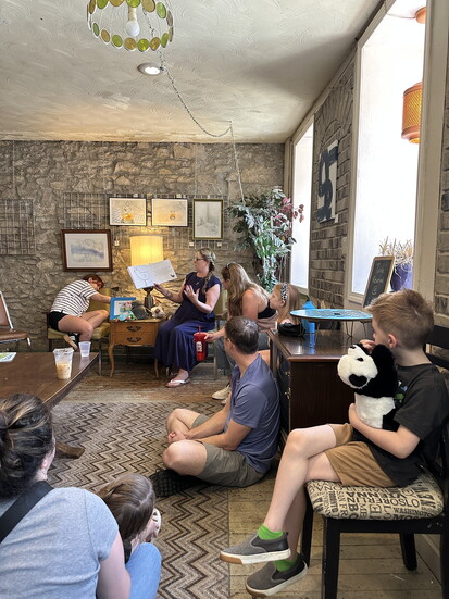The Book Nook in Parkville Coffee. Photo by Kristin Helling