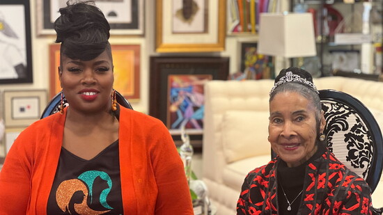 Rassalyn Rawls-Uter and Xernona Clayton