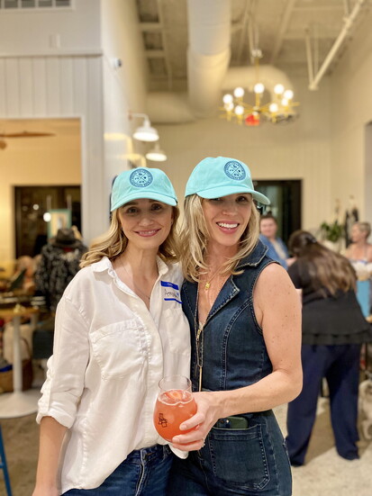 Amber Worner (Right) of the Social Collective at Frontyard Brewing