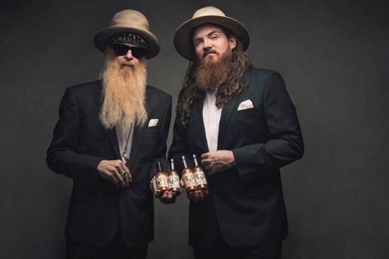 Billy F Gibbons and Tim Montana. Photo Courtesy of Billy F Gibbons.  