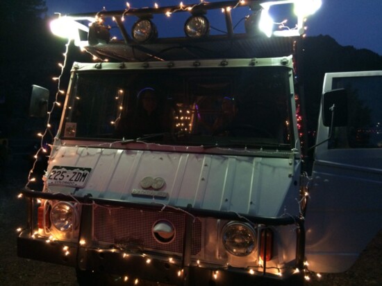 Pinzgauer Ready for the 4th of July Jeep Parade 