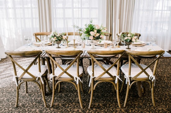 Chairs and Table: Abbey Tent