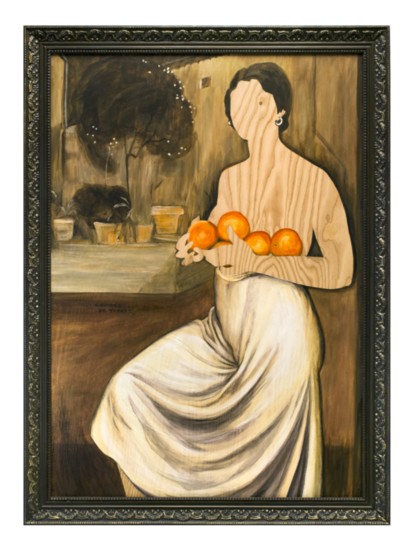 Romero de Torres' Oranges and Lemons Muse (altered)
