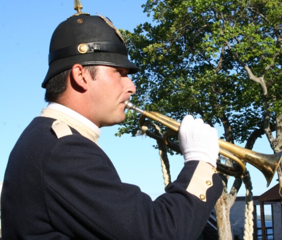 Costumed interpreters bring Fort Mackinac to life