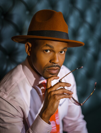 Photography: Jimmy ienner Jr., Make Up: Kristina Foreman, Model/Wardrobe: Raheem Nelson Location:  Founder's House
