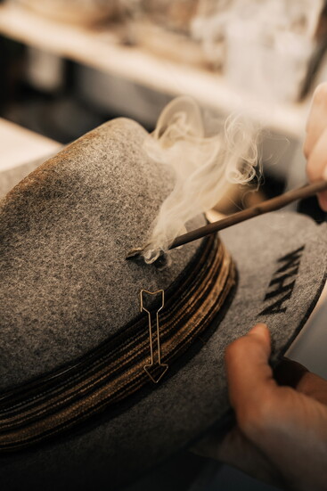 Soul + Muse offers custom hats crafted with unique details to express personality.   