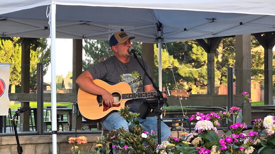 Mike Ault, talented musician and owner of Highland Meadows Grill.