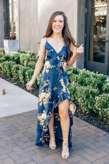 Sienna Floral Maxi Dress | $63