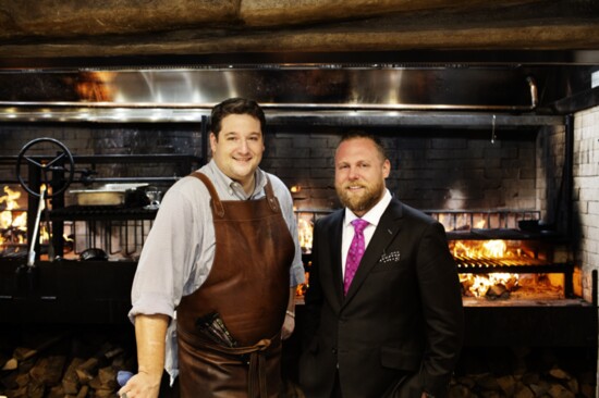 Chef Thomas Boemer and Nick Rancone