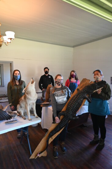 Some of the SCT Staff. Back row, L - R: Jesse Woodsmith, Nick Kilburg, Katie Pace Quattlebaum. Front row L - R: Caroline Creel Akeman, Angela Goddard