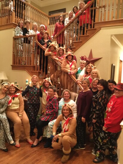 2017 Christmas Pajama Party. This event is still an annual highlight. 