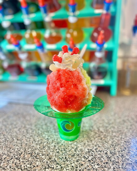 Tin Roof Treats Tropical Snow