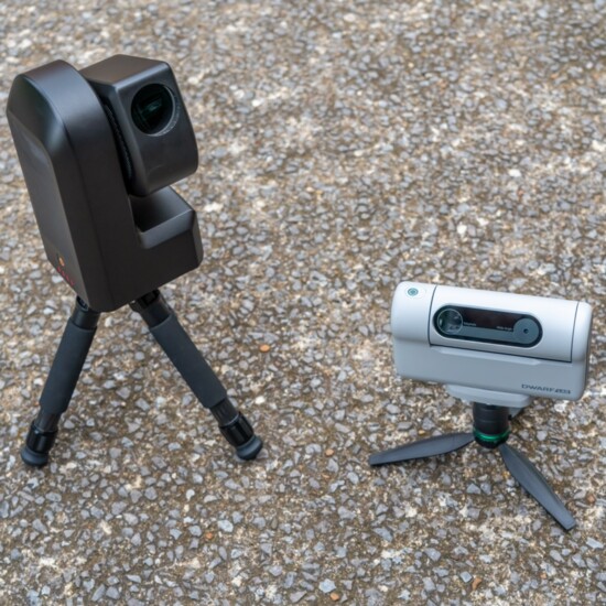 Seestar S50 (left) and Dwarf II (right)