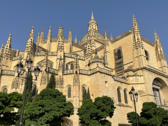 Segovia Cathedral was one of the last Gothic churches built in Spain.