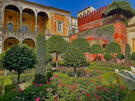 The Casa de Pilatos in Seville is a mixture of Mudejar, Baroque and Renaissance architecture. 