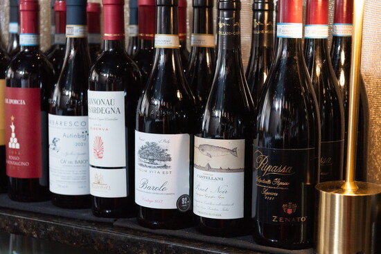 Lanni's offers a variety of wines from all over Italy