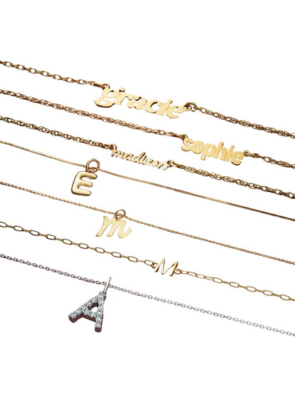 Gold Personalized Necklace