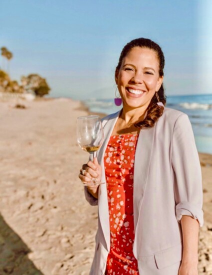Author Jamie Knee on Miramar Beach