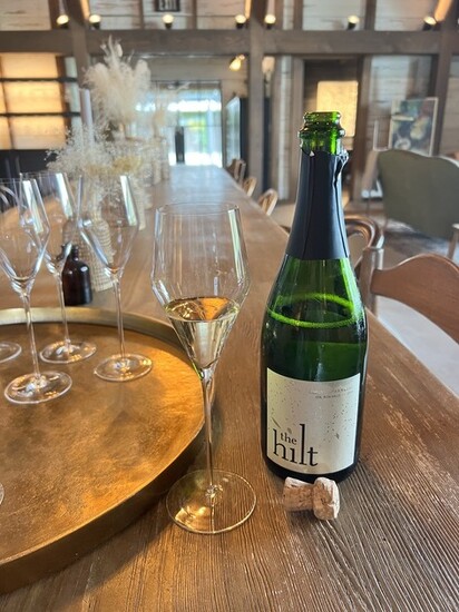 The Hilt Sparkling Wine of Chardonnay & Pinot