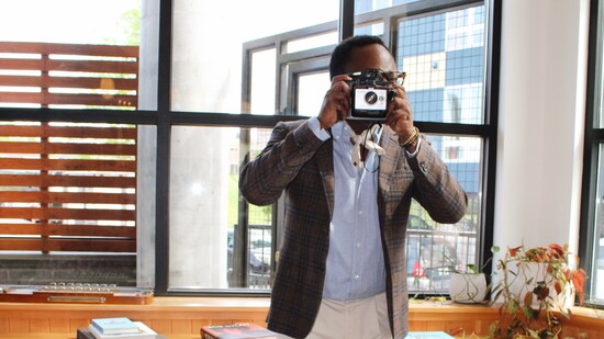 Plaid Walton Jacket- Billy Reid Tuscumbia Classic Shirt- Billy Reid Bandana- Billy Reid Italian Cotton Side Tab Trouser- Todd Snyder Rubinacci Deer Leather Marp