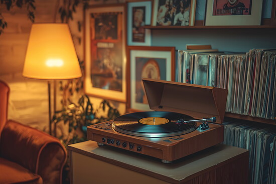 Rows of records, a little nostalgia, and a lot of Mojo