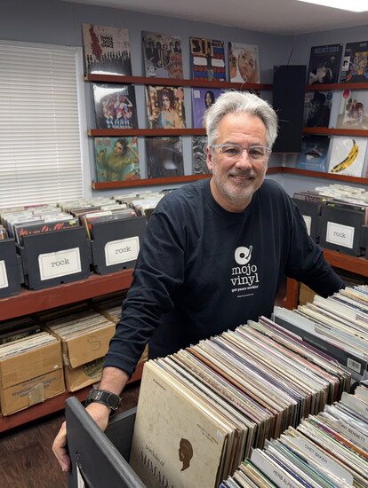 Rand Cabus, founder of Mojo Vinyl 
