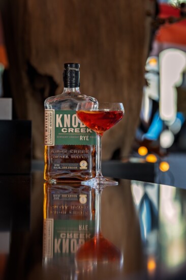 Fielding's Sazerac cocktail, with Knob Creek rye