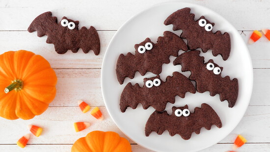 Chocolate Bat Cookies