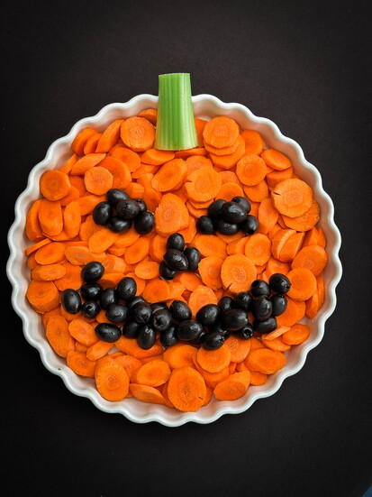 Pumpkin Veggie Tray