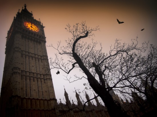 London's Westminster Clock Tower.