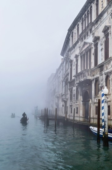 Venice through the mist.