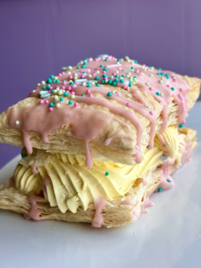 Lemon Cream Puff Pastry