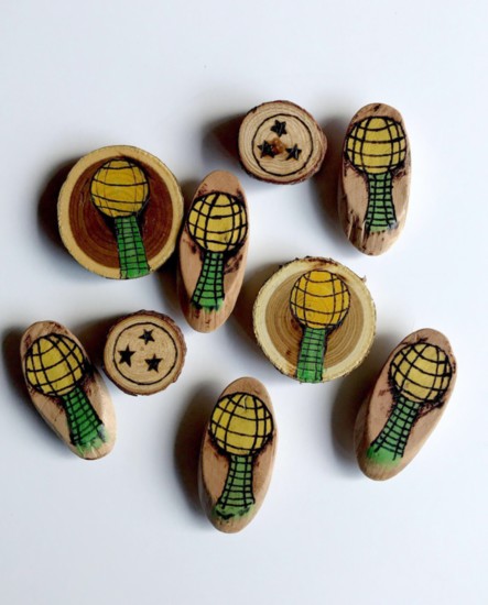 Sunsphere Magnets by Ember Made Co. 